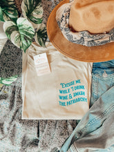 Load image into Gallery viewer, NEW - Excuse Me While I Drink Wine & Smash The Patriarchy Tees (4 Colours)