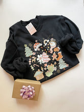 Load image into Gallery viewer, Christmas Doodle Adult Sweatshirts (2 Colours)