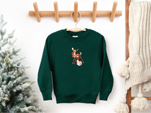 Load image into Gallery viewer, NEW - Child & Toddler Holiday Deer Sweatshirt (3 Colours)