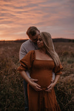 Load image into Gallery viewer, The Mackenzie - Handmade Organic Linen Midi Dress (2 Colours)