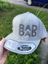 Load image into Gallery viewer, The Jeff - Rad Dad - Embroidered Flat Brim Hats