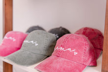 Load image into Gallery viewer, FLASH SALE - Mama Script Baseball Hat - Wine