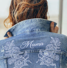 Load image into Gallery viewer, FLASH SALE - The Rose - Embroidered Denim Jackets (3 Colours)