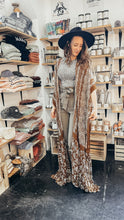 Load image into Gallery viewer, The Terra - Boho Camel Duster