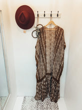Load image into Gallery viewer, The Terra - Boho Camel Duster