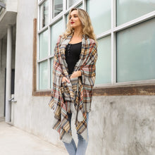 Load image into Gallery viewer, Plaid Shawl/Scarves (4 Colours)