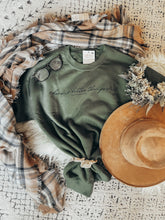 Load image into Gallery viewer, The Cris - Better Than Perfect Double Print Crewneck