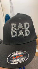 Load image into Gallery viewer, The Jeff - Rad Dad - Embroidered Flat Brim Hats
