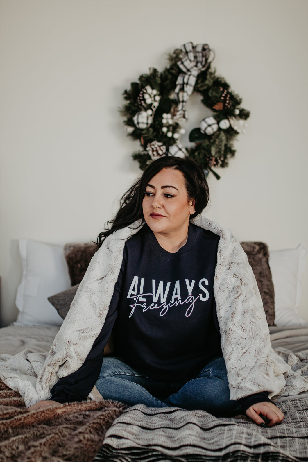 FLASH SALE - Always Freezing - Crewneck Sweatshirt