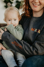 Load image into Gallery viewer, The Rory - Neutral Double Embroidered Mama Sweatshirt (2 Colours)
