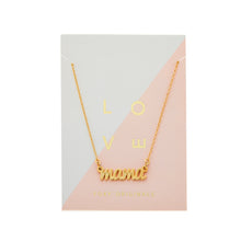 Load image into Gallery viewer, 14K Canadian Made Mama Necklaces (3 Colours)
