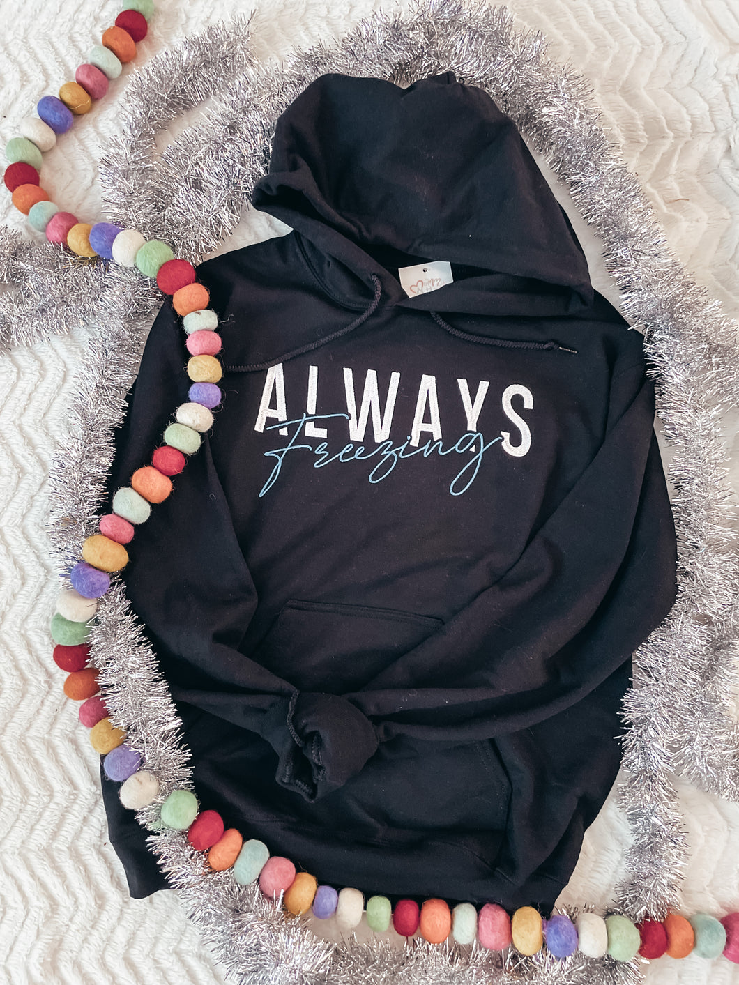 FLASH SALE - The Always Freezing Embroidered (2 Colours)